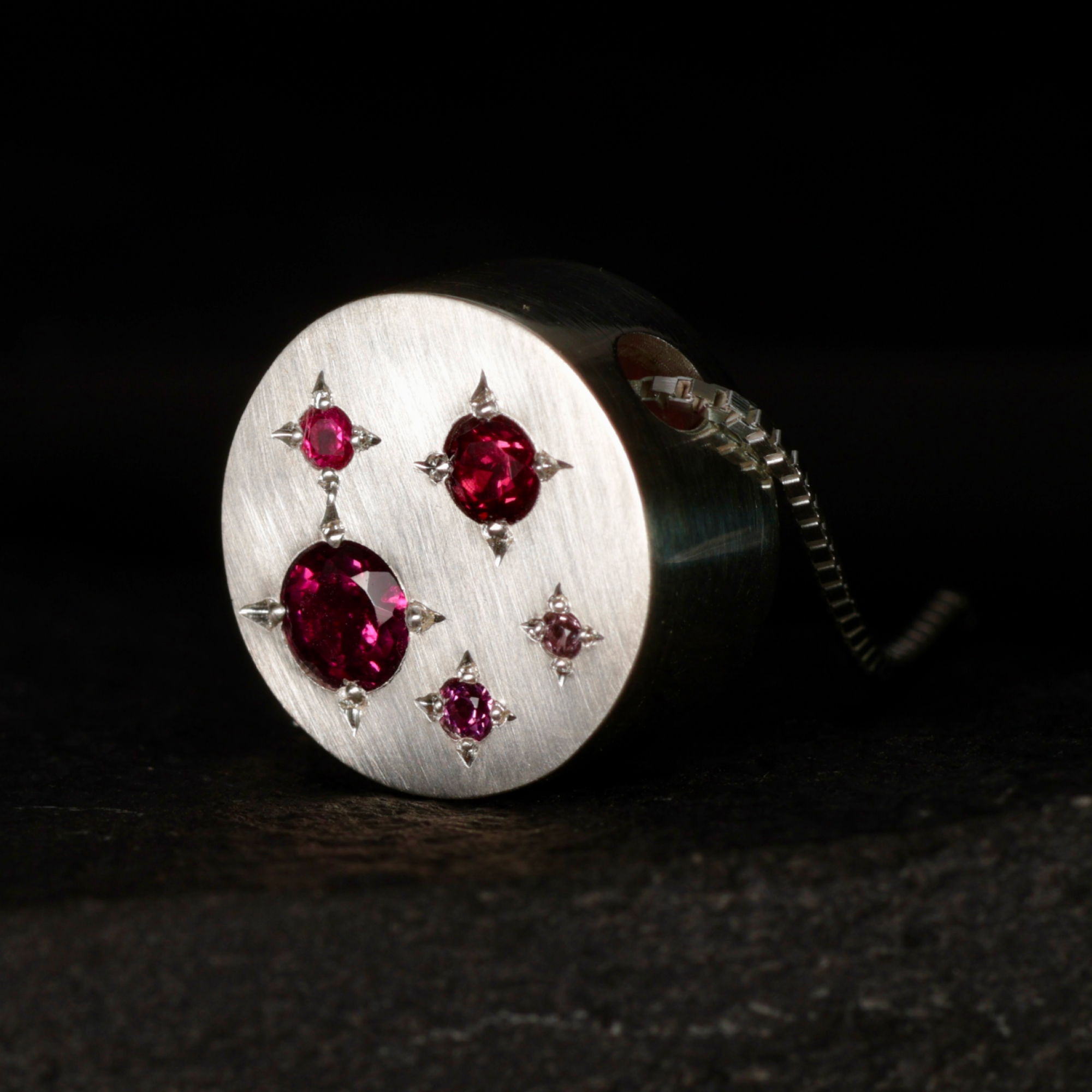 Stratum Pendant – Sterling silver 2 Stratum Pendant – Sterling silver - Image 2