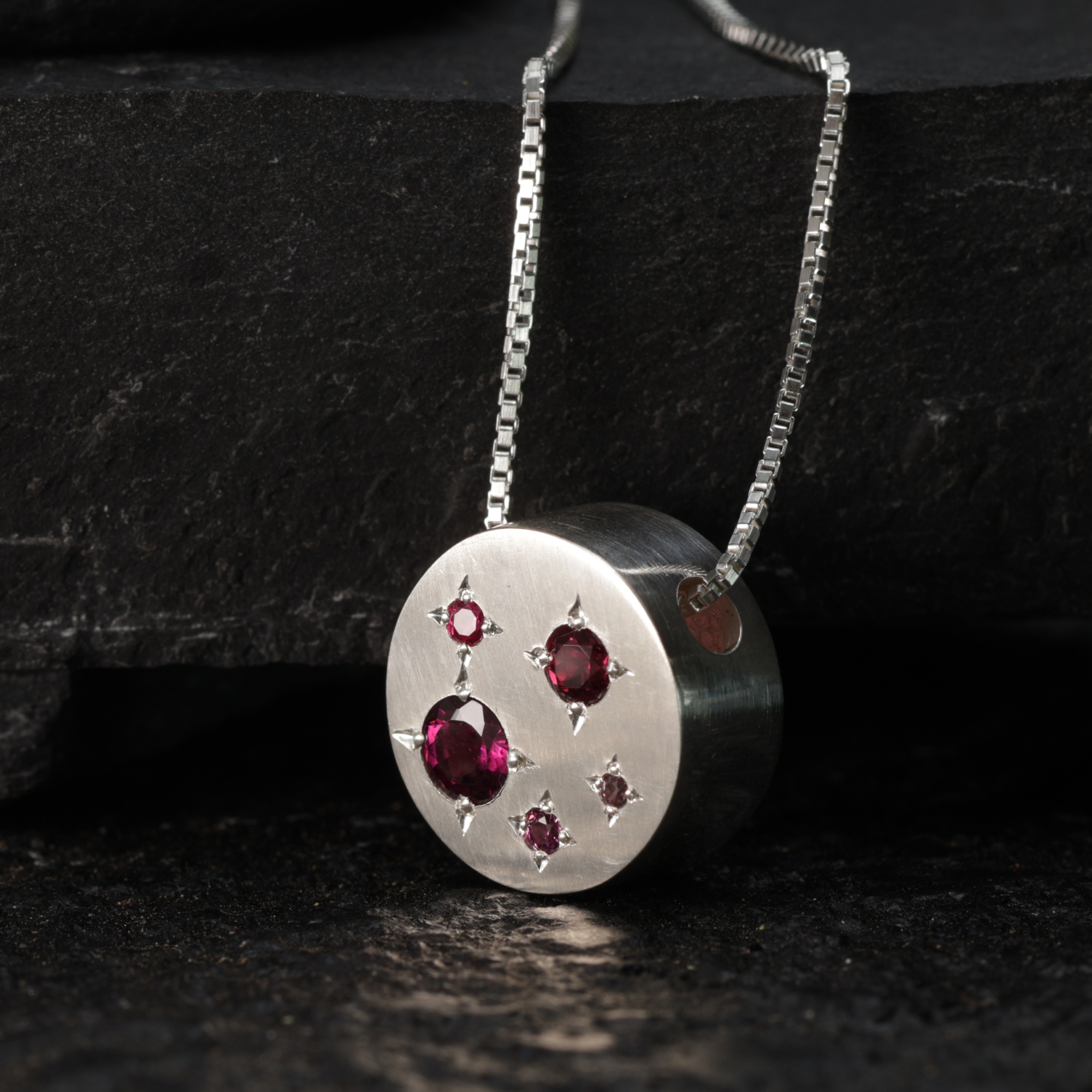 Stratum Pendant – Sterling silver 3 Stratum Pendant – Sterling silver - Image 3